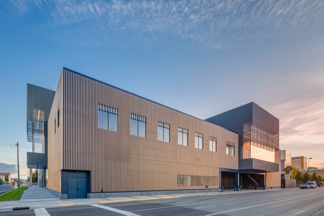 Exterior picture of the Anchorage Museum