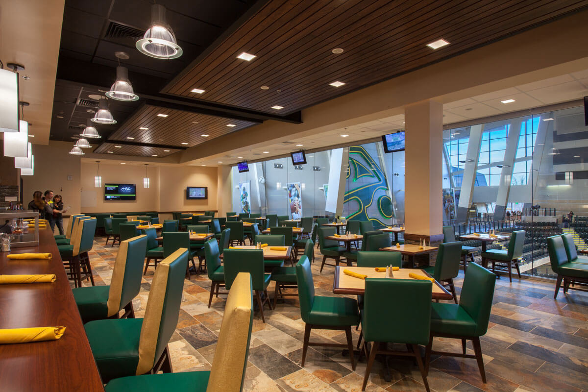 Restaurant inside of the UAA Alaska Airlines Center