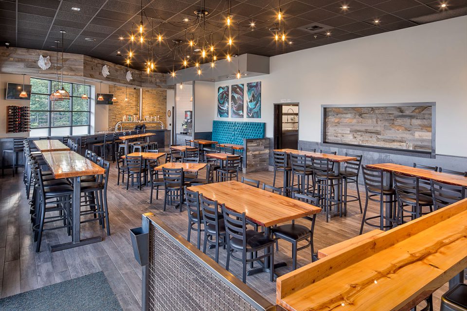 Interior Dining Room at Bread & Brew