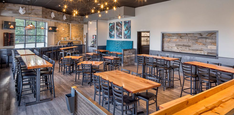 Interior Dining Room at Bread & Brew
