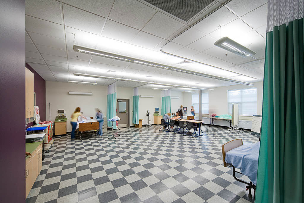 Medical classroom at the Career Tech High School