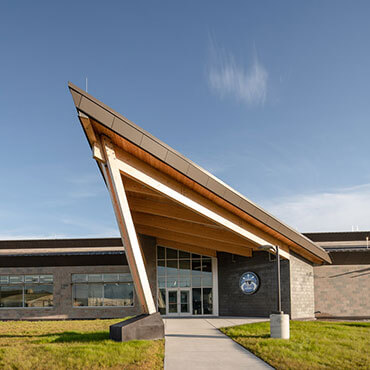 Front exterior of the F-35 Flight Simulator Facility