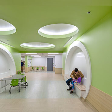 Gladys Wood Elementary hallway