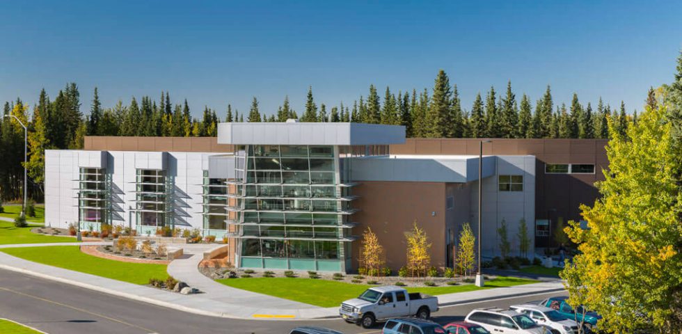 Exterior view of the UAA Kenai Career Technical Center