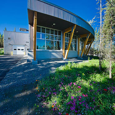 Exterior of the UAF Mining and Petroleum Training Service
