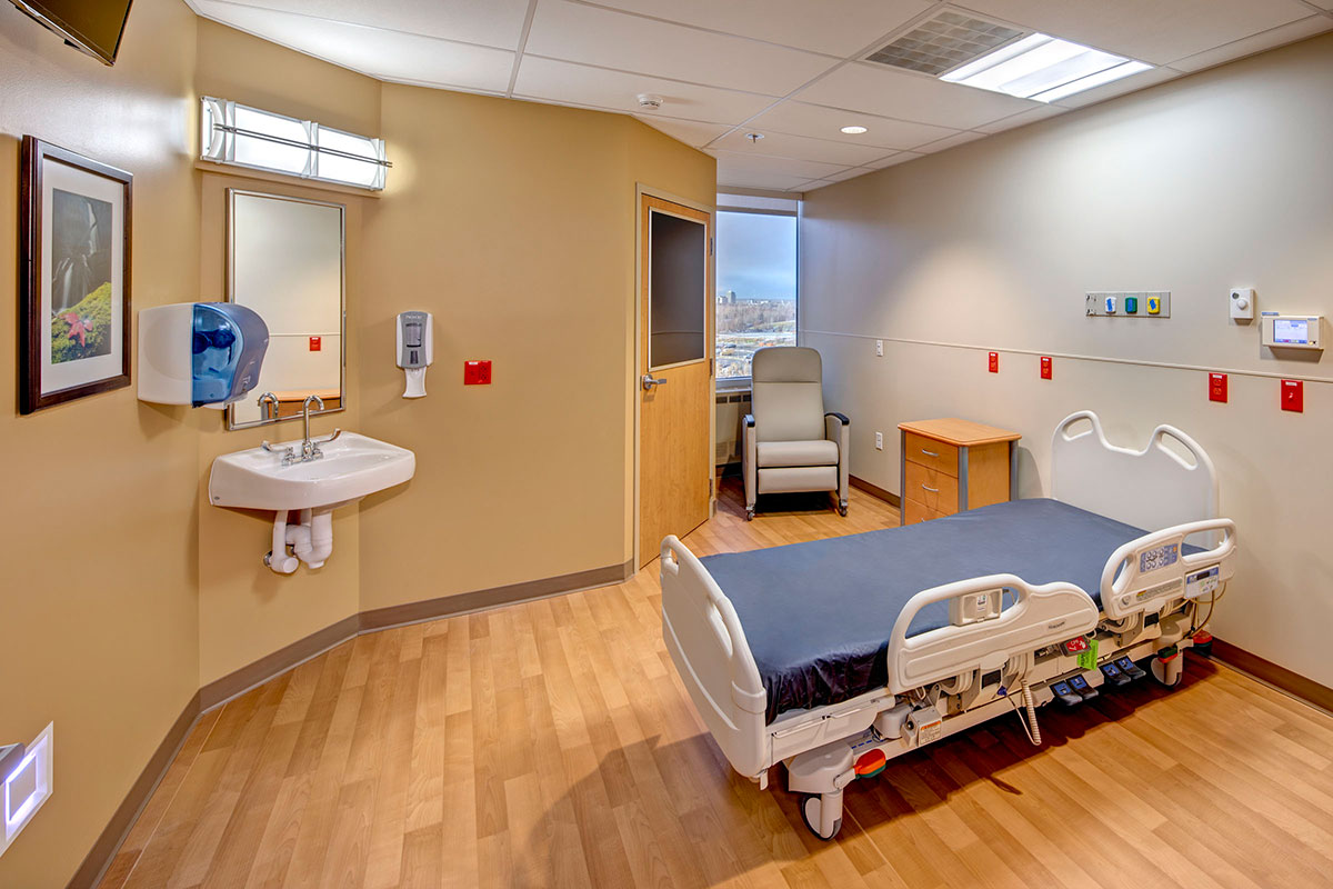 Medical Oncology Unit Renovation Room