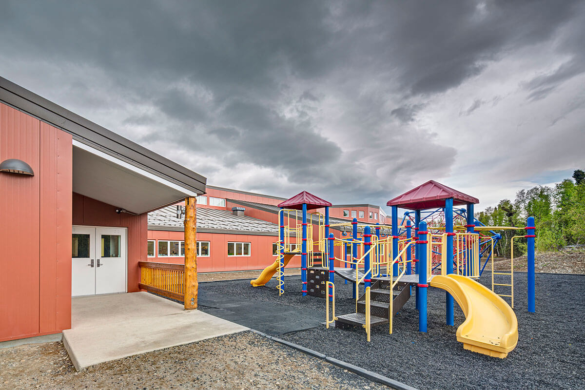 Playground at the Tanalian K-12 School