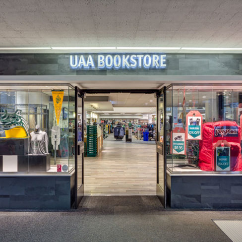UAA Campus Bookstore entrance