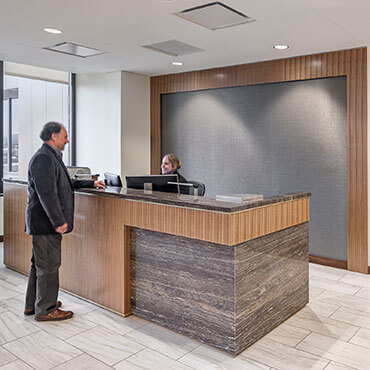 Wells Fargo front desk